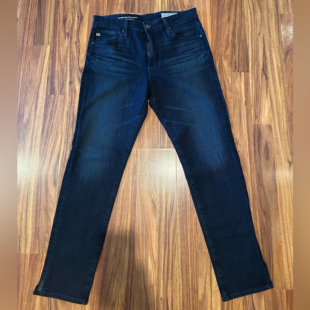 AG dark washed denim